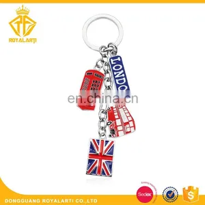 Funny Custom Die Struck Spins Metal Keychain in Soft Enamel thumbnail-6