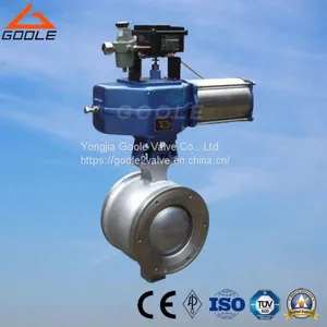 Pneumatic Control Ball Valve V Type (GHV) thumbnail-1