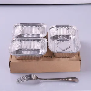930ml Takeaway Disposable Food Grade Aluminium Foil Container thumbnail-1