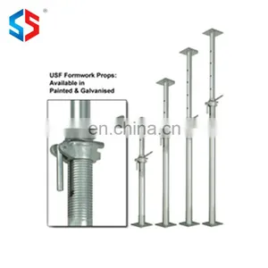 ASP-119 Heavy Duty Galvanized Scaffolding Metal Support Post Shore Poles Prop thumbnail-3