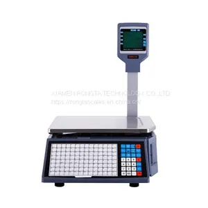AC100~240V Power Supply Thermal Label Printing Scales RLS1000A for Fruit Stores thumbnail-1