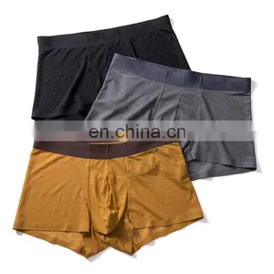 Hot Selling Breathable Young Men Wholesale Soft Touch Nylon Spandex Seamless Men Underwear thumbnail-1