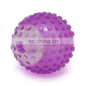 2020 New Arrival Dog Squeaky Whistle Ball With LED Lights thumbnail-5