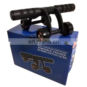 Exercise Equipment Exercise Wheel Gym Equipment Abdominal Exercise 3 or 4 Wheel Abs thumbnail-5