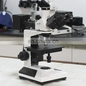 4XC Trinocular Inverted Metallurgical Microscope Camera thumbnail-4