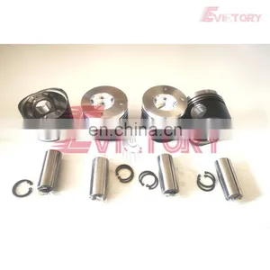For Mitsubishi Excavator Engine K4F Piston Include Piston Pin and Clip thumbnail-1