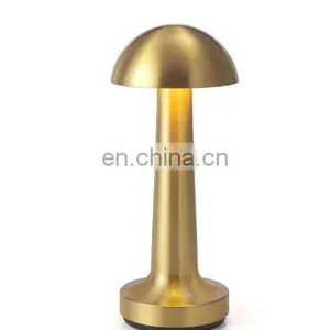 2019 Amazon Cafe Hotel Restaurant Decorative Wireless Mushroom Led Lamp Table Lamps thumbnail-4