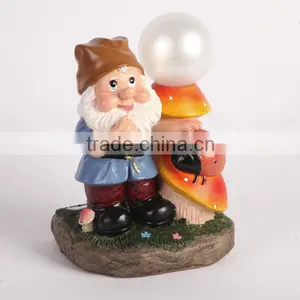 Solar Power Rechargable Father Christmas LED Lights thumbnail-1