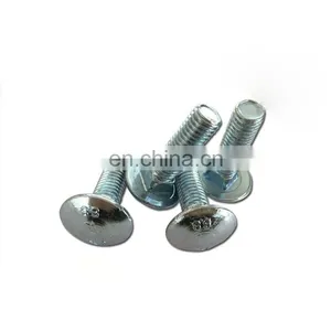 DIN 608 Metric Flat Head Carriage Bolt Class 12.9/ PERNO CAPACHO/coach DIN603 Railway Bolts Carriage Bolt thumbnail-2
