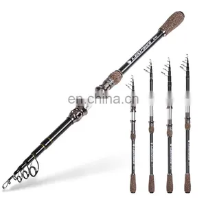 1.8M Travel Carbon Fishing Rod Super Strong Fishing Rod Telescopic Fishing Rod Carbon Fiber Rotating Bait Fishing Rod thumbnail-1