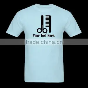 Barber T-Shirt - Gents Barber T-Shirt Skyblue thumbnail-1