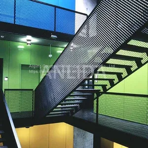 Expanded Metal Walkway Mesh Custom Heavy Duty Expanded Metal Mesh thumbnail-1