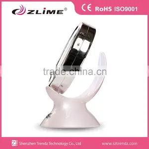 Desktop 5x Magnifying Double Sided Round LED Makeup Mirror thumbnail-2