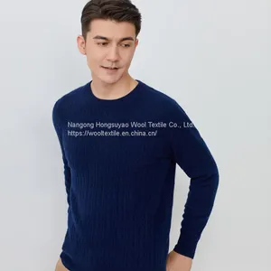 Autumn Cashmere Sweater/Crew Neck Men′s Cashmere Sweater For Keep Warm thumbnail-4