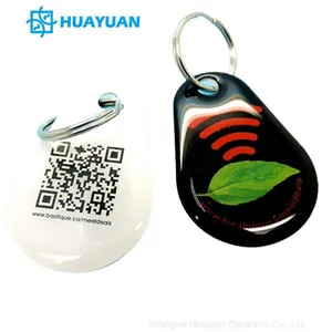 Door Access Control Plastic 13.56MHz RFID NFC Chip Epoxy Keytag thumbnail-5