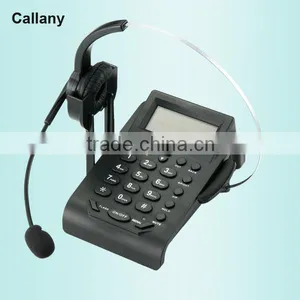 Dial Pad Call Center Headset Telephone With Noise Cancelling Headset Quality Choice thumbnail-1