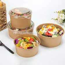 Biodegradable Food Containers Manufacturer Paper Takeaway Packaging Compostable Lunch Box thumbnail-1