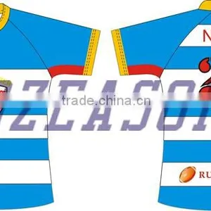 High Quality Club Rugby Jersey With OEM Service and Cheap Price thumbnail-2