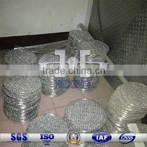 Galvanized, Stainless Steel Crimped Barbecue Wire Mesh Round Type thumbnail-1