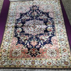 Yamei Lagend Persian Silk Carpet and Rug 3x5ft thumbnail-1