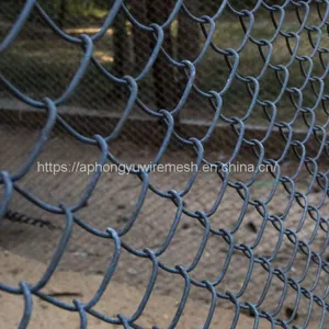 Black Chain Link Fence Chainlink Fence Chain-link Chainlinkfencing Securityfences Commercialfecne Industrialfence Residentialfence Vinyl Chain Link thumbnail-3
