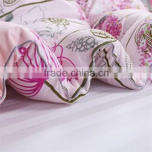 Printed Floral Top Quality Factory Price Microfiber Quilt Patchwork Quilt Sale Down Comforter Vacuum Package thumbnail-5