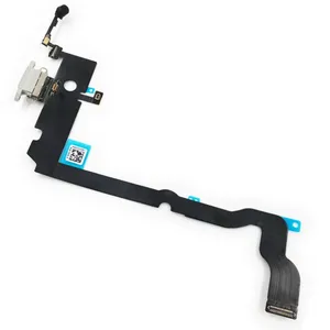 ORG USB Charger For IPhone XS MAX Port Dock Connector Flex Cable Charging With Microphone Repair Replacement thumbnail-2
