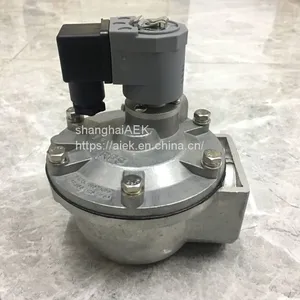 High Quality Dust Remover Bag Type Dust Remover Bag Chamber Pulse Injection Pulse Valve AC220V DC24V Right Angle Solenoid Valve thumbnail-1
