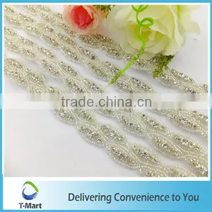 New Charming Rhinestone Appliques for Sash thumbnail-1
