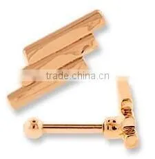 3BAR 316L Surgical Steel Tragus Piercing Barbell Earring Body Jewelry thumbnail-2