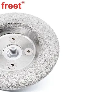 4inch Vacuum Brazed Convex Sanding Disc for Angle Grinder Cup Wheel thumbnail-2