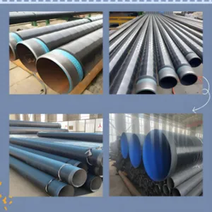 Large Diameter Thick-walled TPEP Anti-corrosion Steel Pipe/inner Epoxy Outer 3PE/tap Water Conveying thumbnail-3