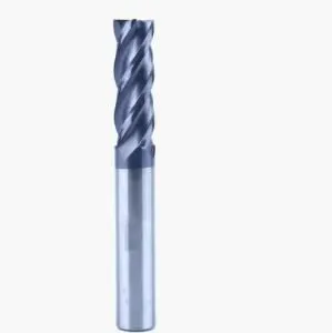 Carbide Blue Coating End Mill CNC Cutting Tools Original for Stainless Steel thumbnail-5