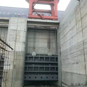 Compact Hydraulic Gate for Narrow Mountain River Channels and Terrain Adaptation thumbnail-4