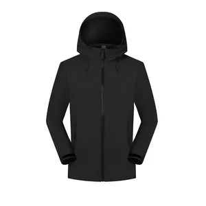 Men's and Women's Jackets, Windproof and Waterproof Windbreakers, Ski Jackets, 3-layer Fabric Raincoats, Outdoor Raincoats, High-quality thumbnail-1