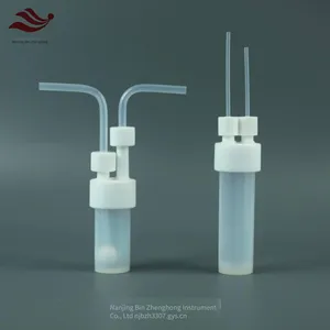 60ml Pfa Gas Purge Bottle, Hydrogen Absorption Bottle, Anti-corrosion Reaction Tank, One-piece Molding, 1/4 Fitting With Good Sealing thumbnail-2