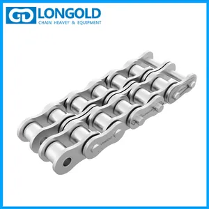 LONGOLD Double-Strand Stainless Steel Conveyor Chains, Series B, Made in China, Complete Models thumbnail-1