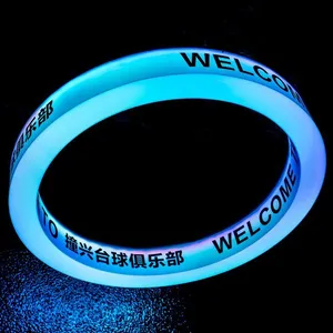 Colorful Ip65 Led Ring Light Box Rectangle Acrylic Source Gradient Atmosphere Hanging Neon Light Bar For Outdoor Coffee Shop thumbnail-3