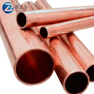 High Purity Copper Pipe 99.9% for AC/Refrigeration (C11000/C10200) thumbnail-1
