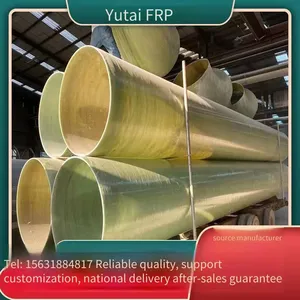 Fiberglass Reinforced Plastic Flange Pipe Fittings, Compression-resistant and Anti-corrosion Elbows, Double Flange Pipe Fittings in Stock for Direct Supply, Yutai thumbnail-3
