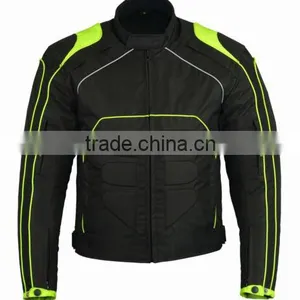 High Visibility Motorcycle Jacket Cordura thumbnail-1