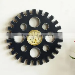 Wooden Gear Wall Clock thumbnail-1