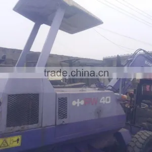PW40 Wheel Excavator Used Condition Doosan PW40 4t Mini Wheel Excavator Second Hand PW40 4t Mini Excavator for Sale thumbnail-3