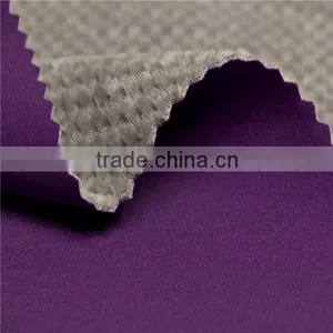 Emboss Polar Fleece 3 Layer Laminated Stretch Softshell Jacket Fabric thumbnail-1
