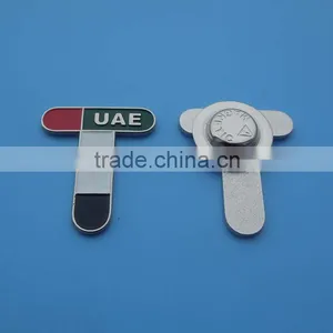 Capital Letter T UAE 2016 National Day Lapel Pin Badge thumbnail-1