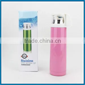 Handle Cup Stainless Steel Vacuum Bottle thumbnail-3