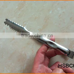 HSBC02 7 Inch Metal Ice Tong thumbnail-2