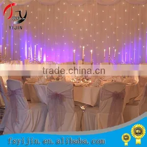 Romantic Outdoor Wedding Backdrop Design thumbnail-2