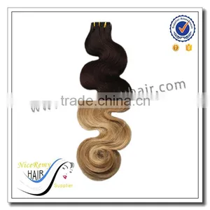 Wholesale Tape in Hair Extensions 100% Human Hair Indian Remy Tape Hair Extensions thumbnail-1