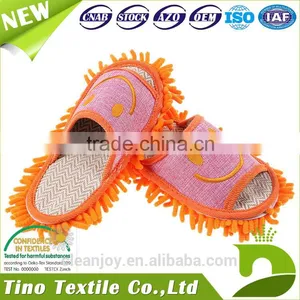Furry Warm Sandals Slippers Good Quality Cleaning Washable Mop Slippers thumbnail-2